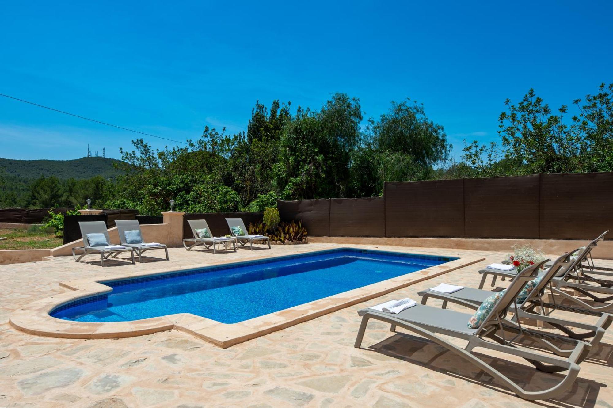 Villa Can Carreras Sant Llorenç de Balàfia Exterior foto