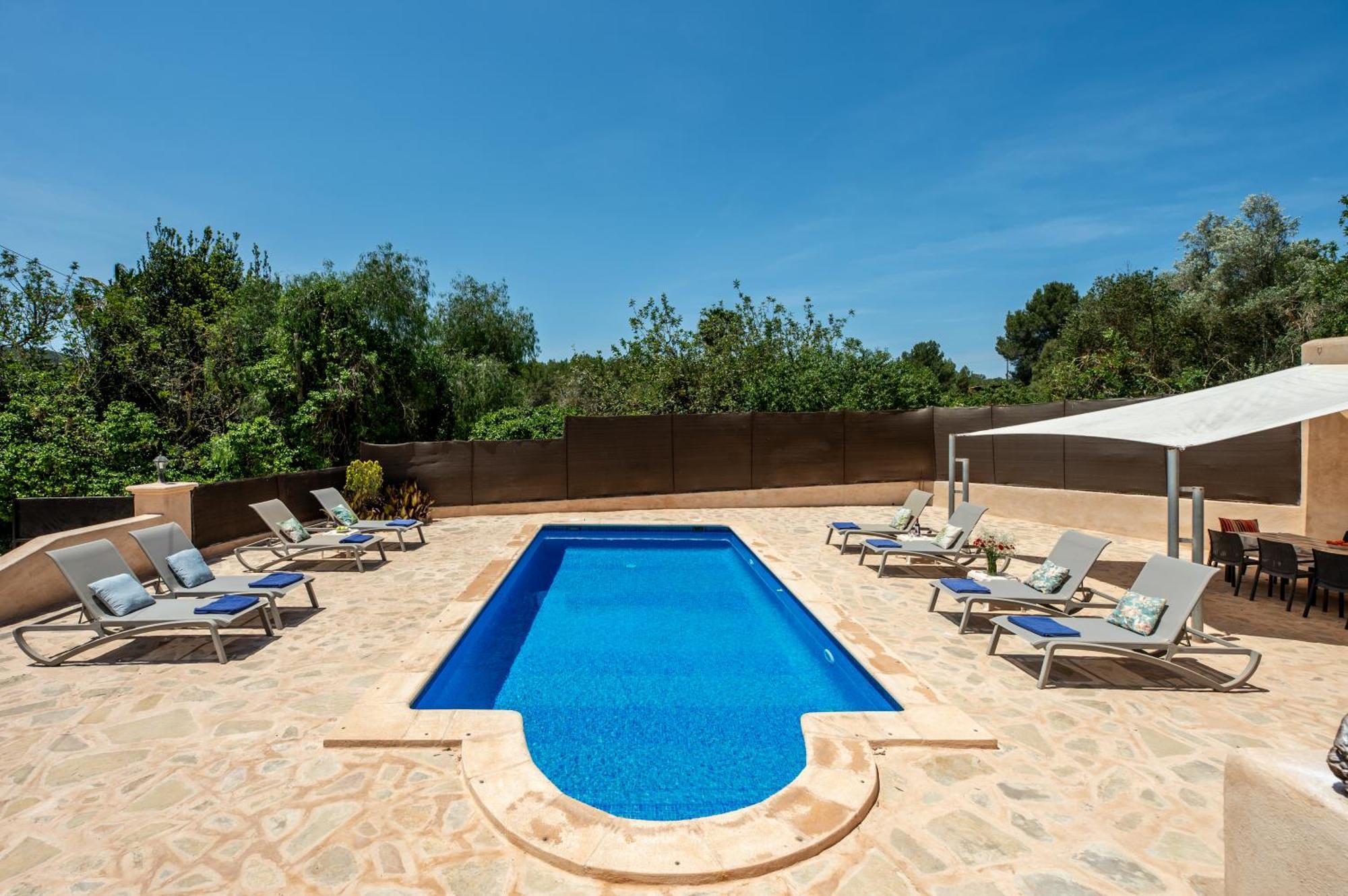 Villa Can Carreras Sant Llorenç de Balàfia Exterior foto