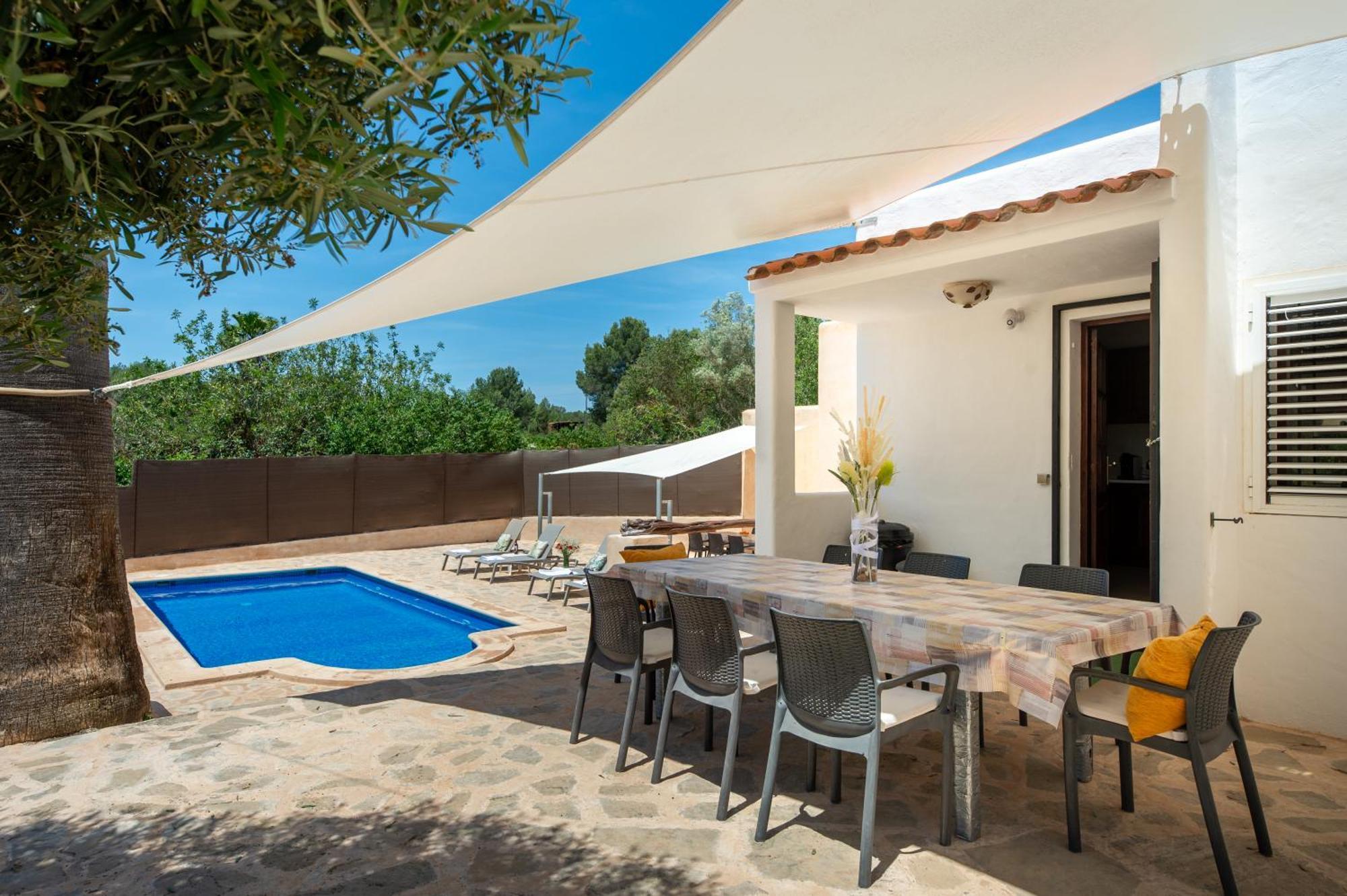Villa Can Carreras Sant Llorenç de Balàfia Exterior foto